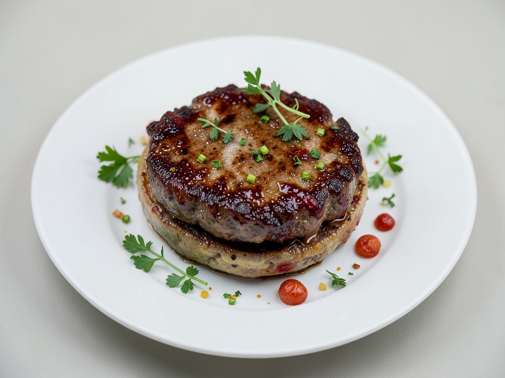 Hamburguesas de carne picada de res con especias – inteligentes