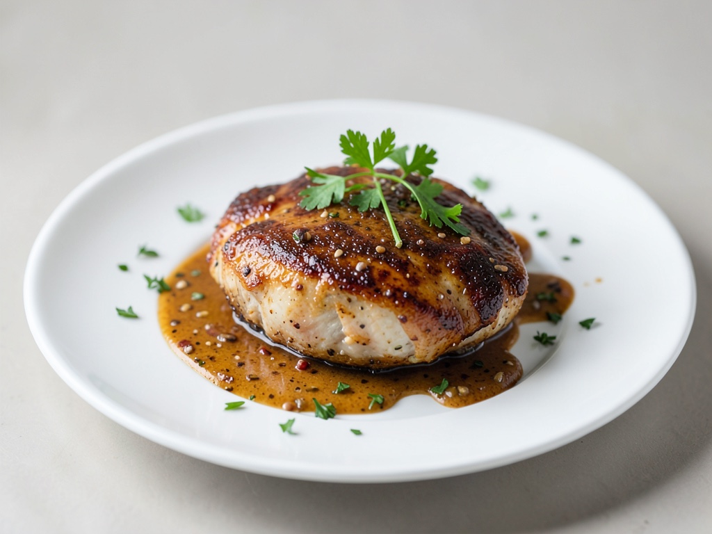 Poitrine de poulet épicée