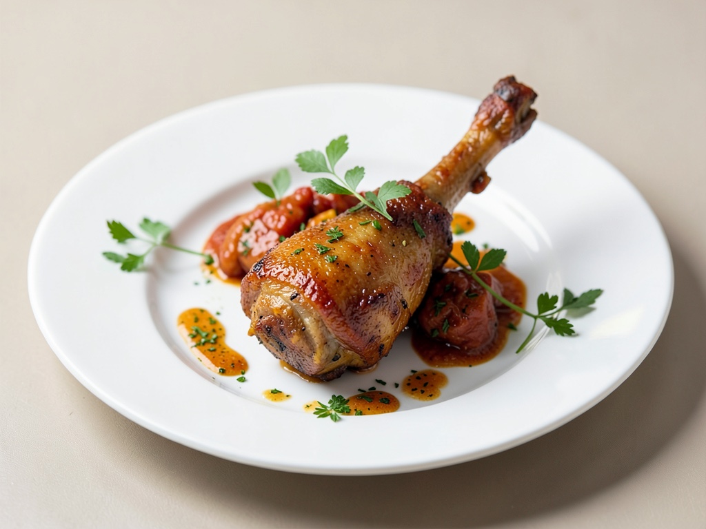 Cosce di pollo speziate
