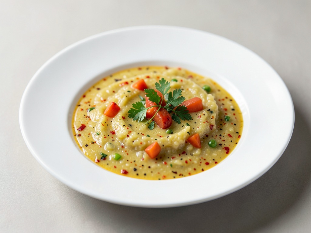 Soupe froide melonée et épicée
