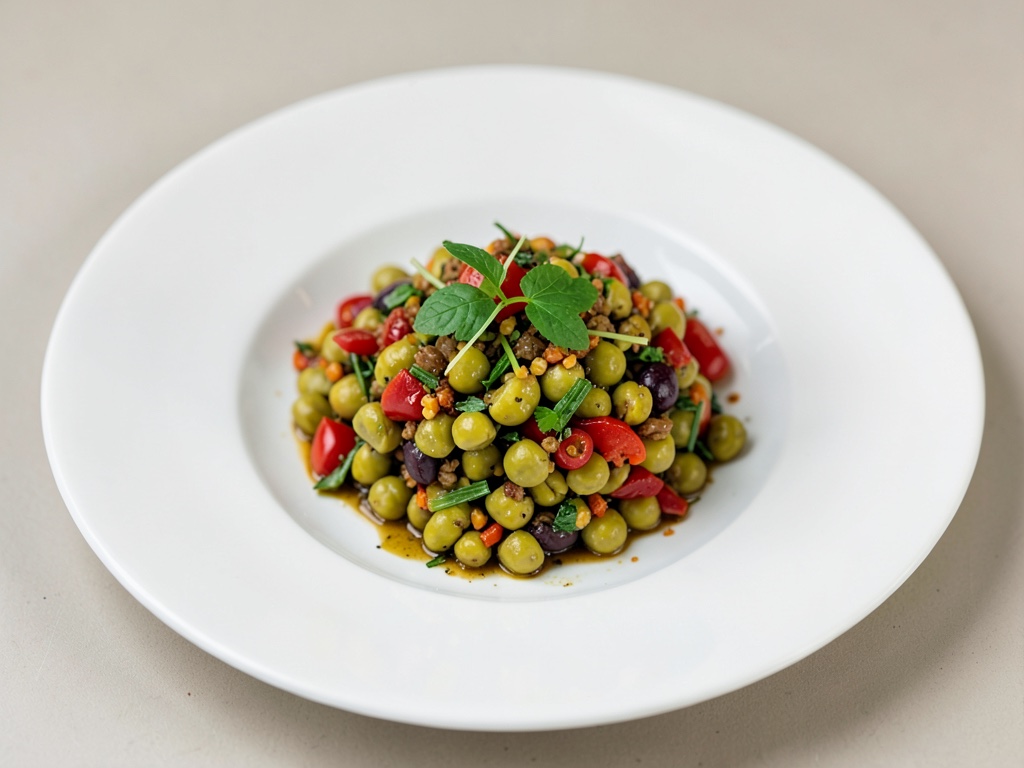 Insalata di ceci piccante