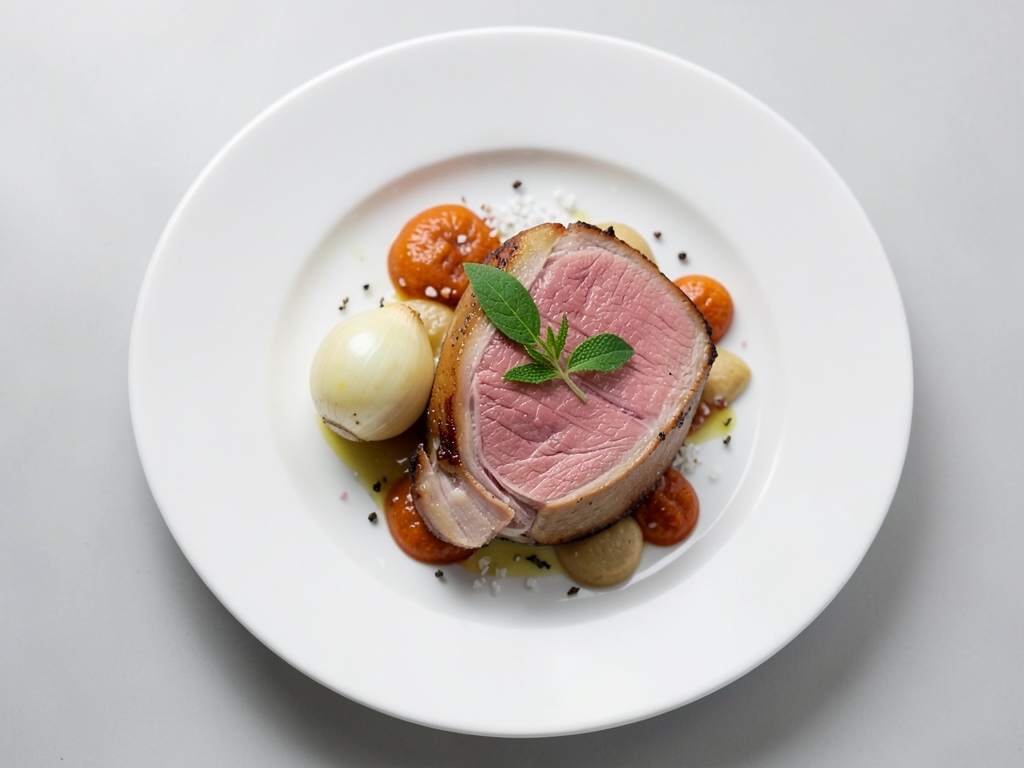 Viande de racine bavaroise avec boulettes de pain