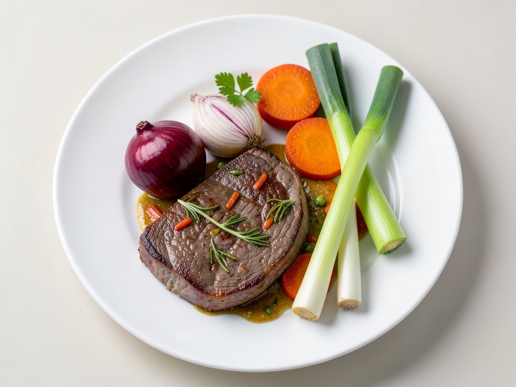 Filets de sandre au légumes marinés