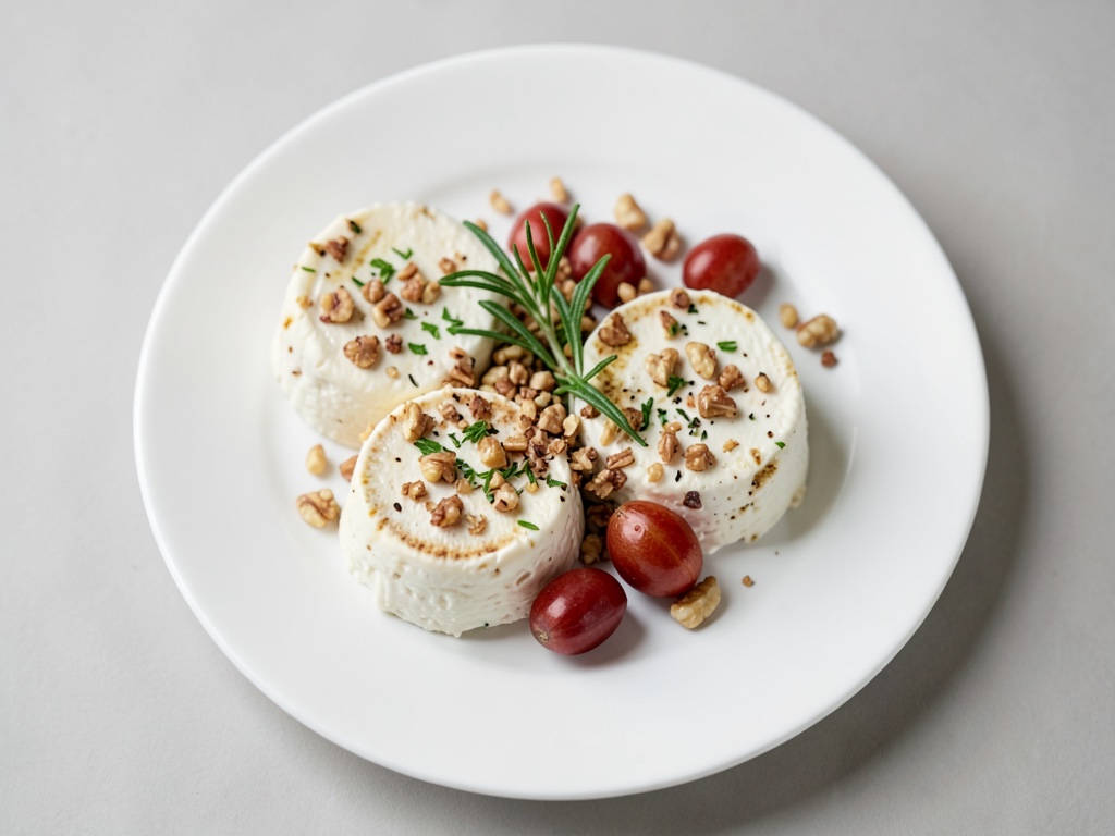 Disques de fromage de chèvre