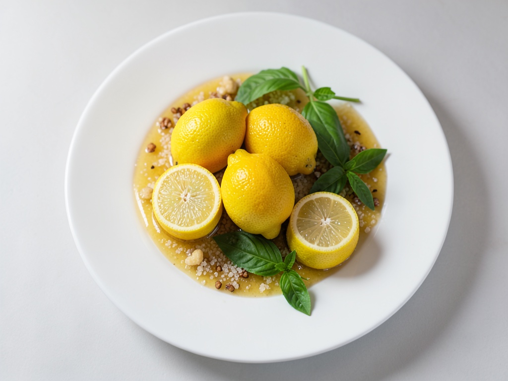 Sciroppo al Limone e Basilico