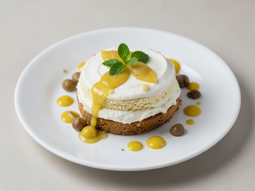 Torta alla crema al burro e limone