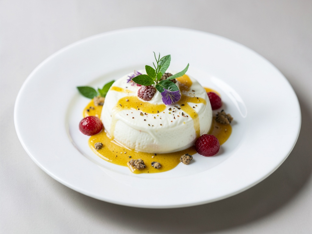 Crema rinfrescante al limone e yogurt con glassa