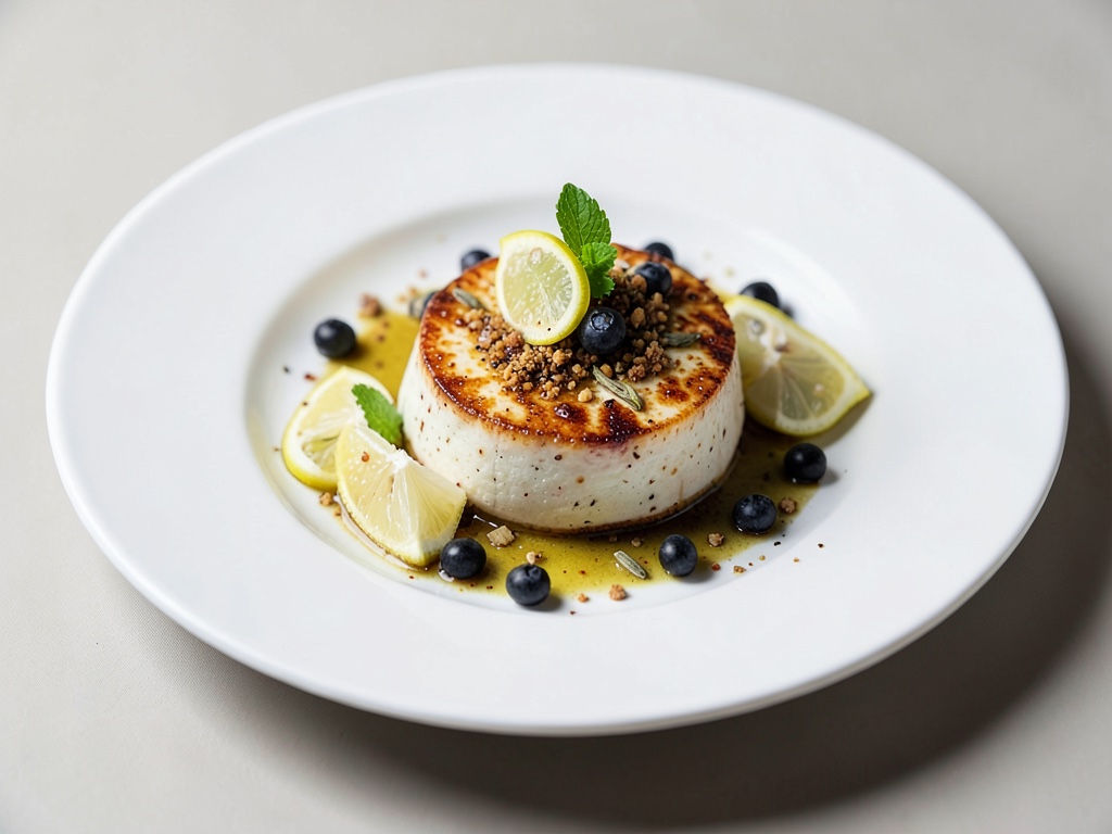 Frischer Quark mit Zitrone und Kardamom
