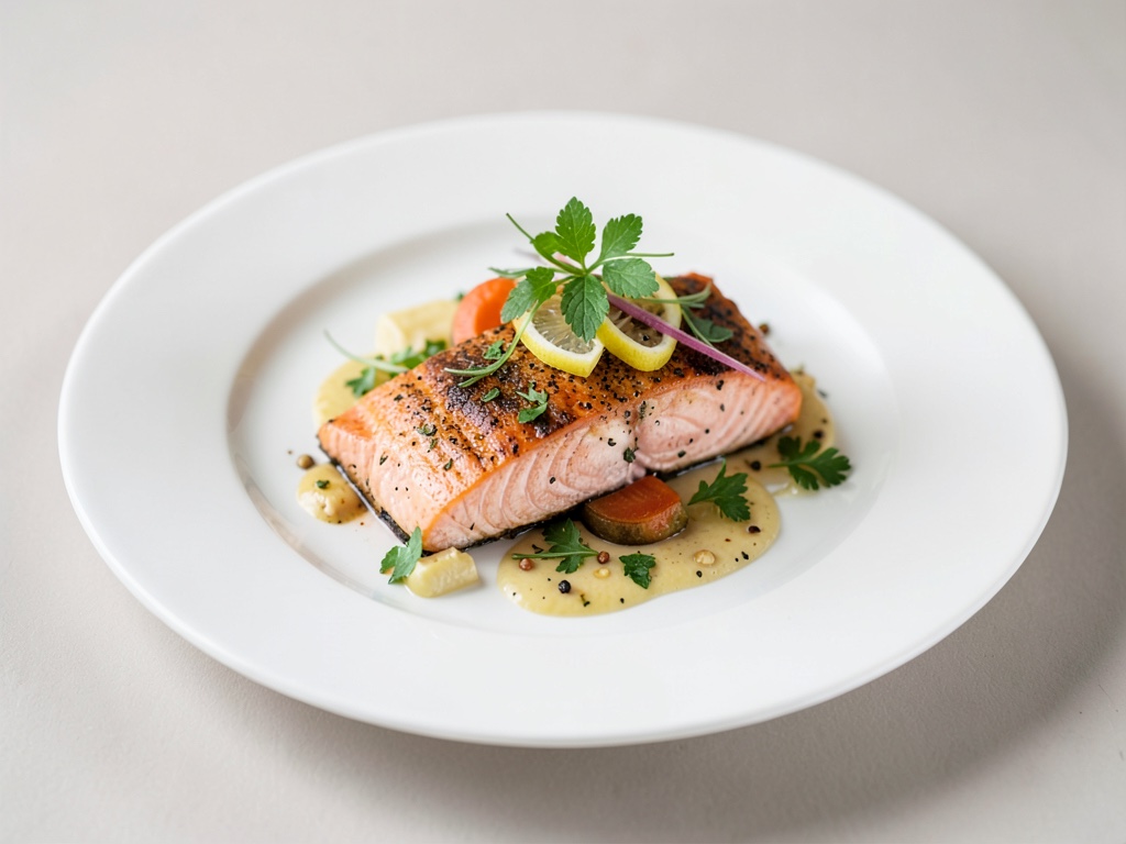 Salmone fresco al limone