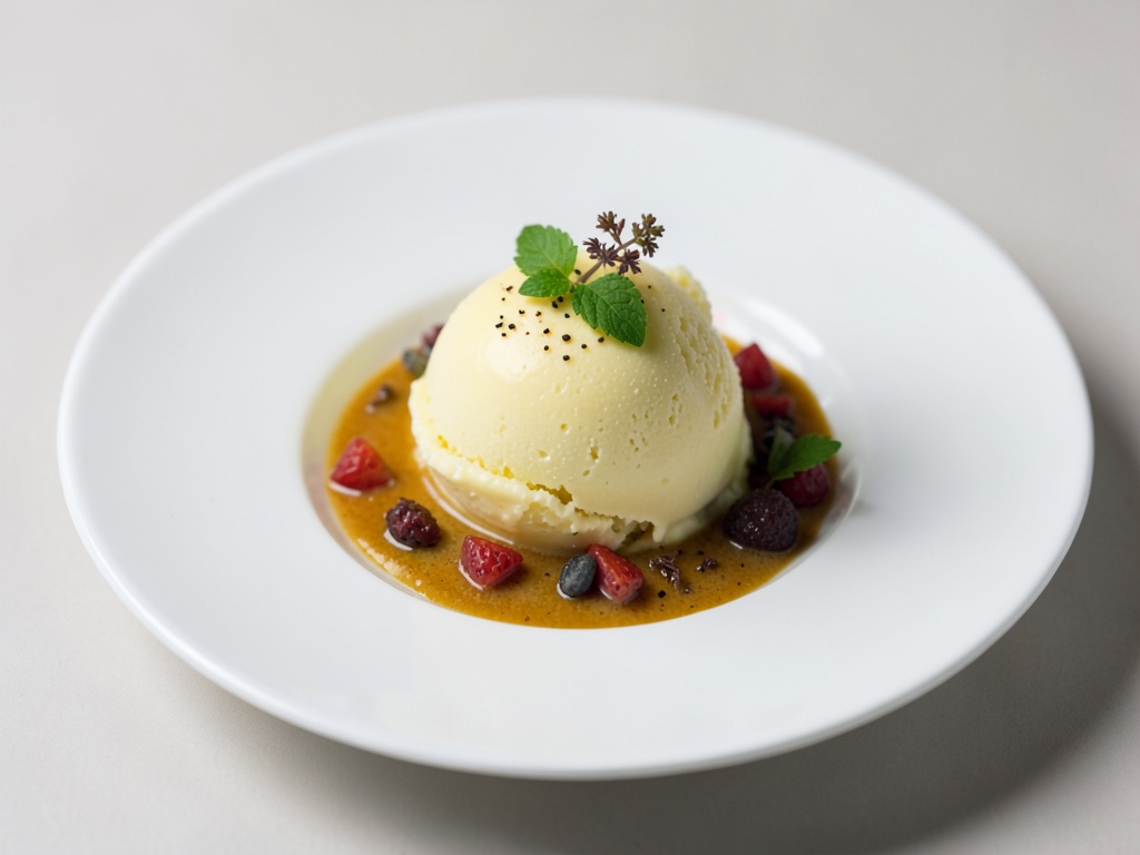 Sorbetto al limone fresco nella scorza