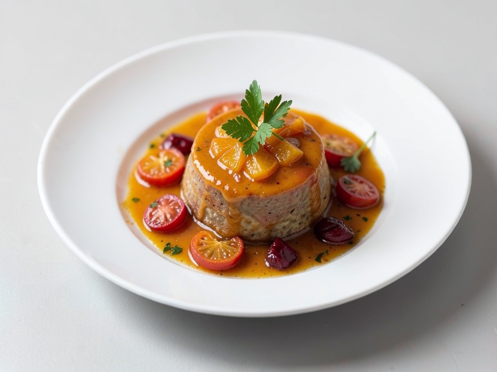 Bebida cítrica cálida y frutal