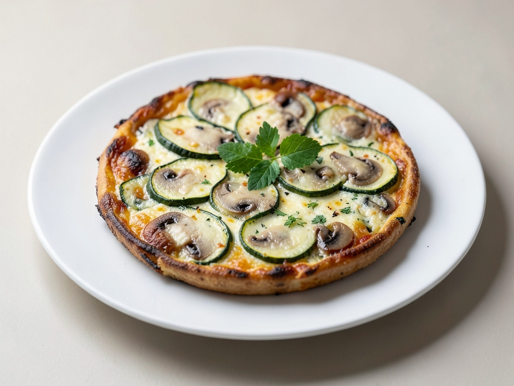 Frittata di Zucchine e Funghi