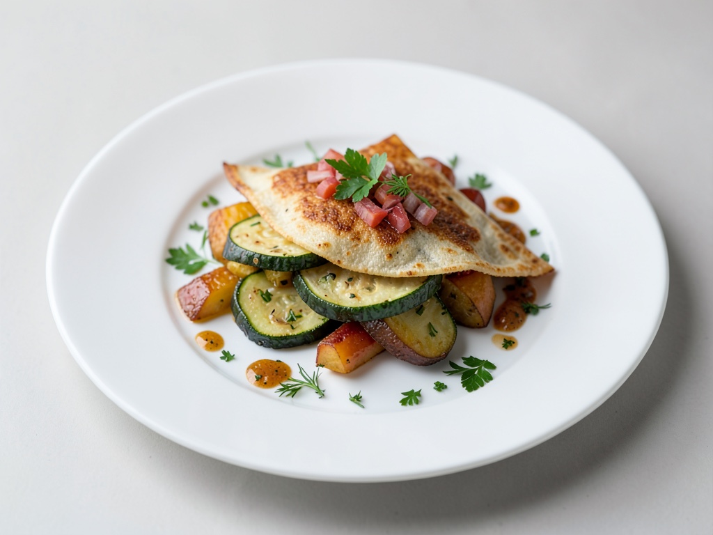 Tortilla croccante di zucchine e patate