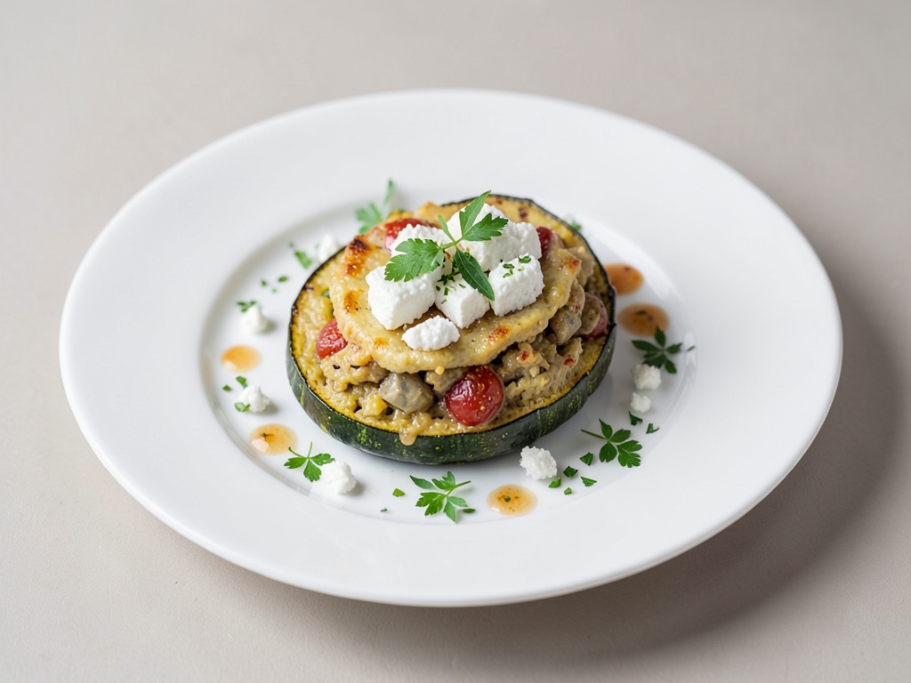 Zucchine ripiene con Feta
