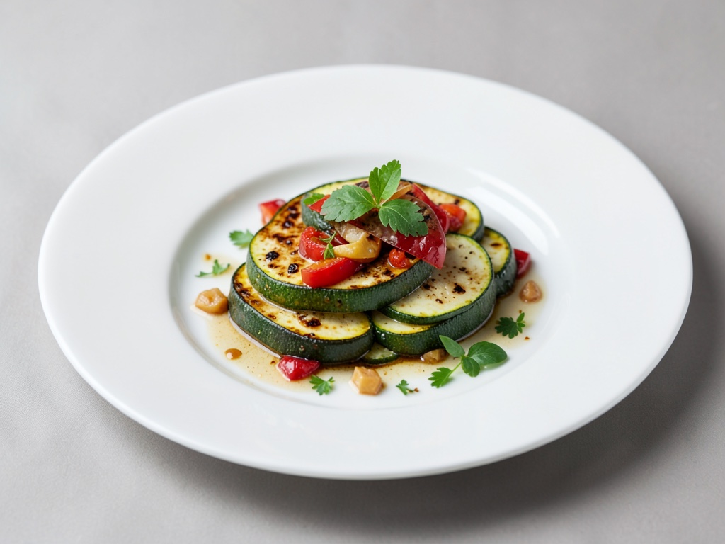 Padella di verdure con zucchine e peperoni
