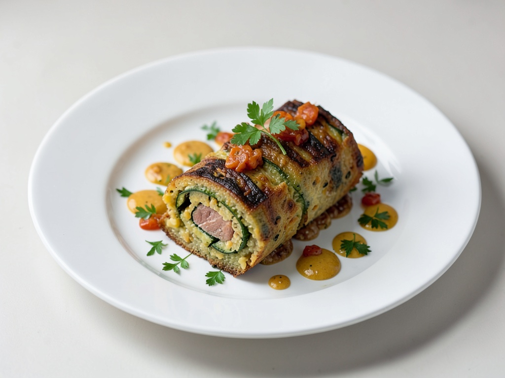 Rotoli di Polenta e Zucchine