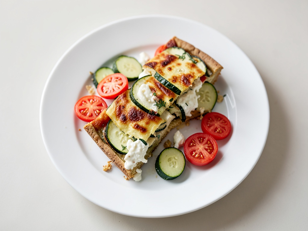 Quiche di Zucchine con Pomodori