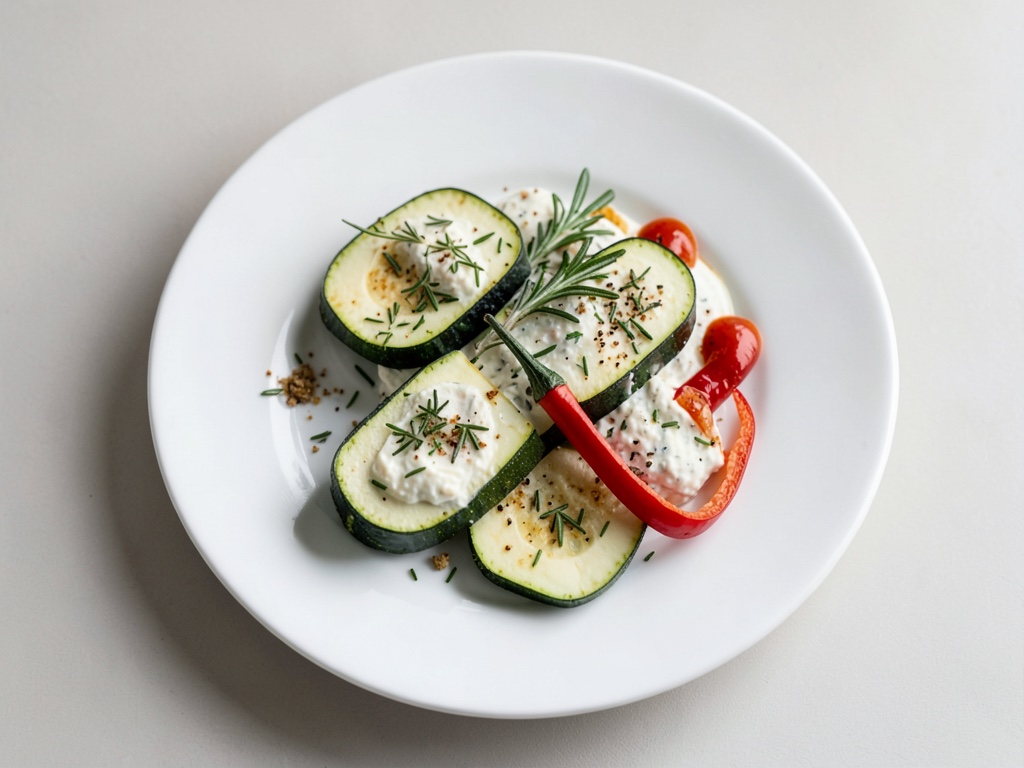 Bocconcini di Zucchina e Formaggio di Capra