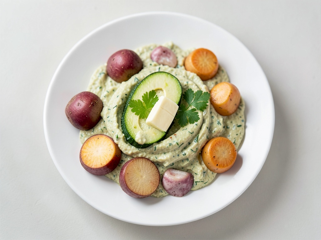 Soupe crémeuse aux courgettes et carottes