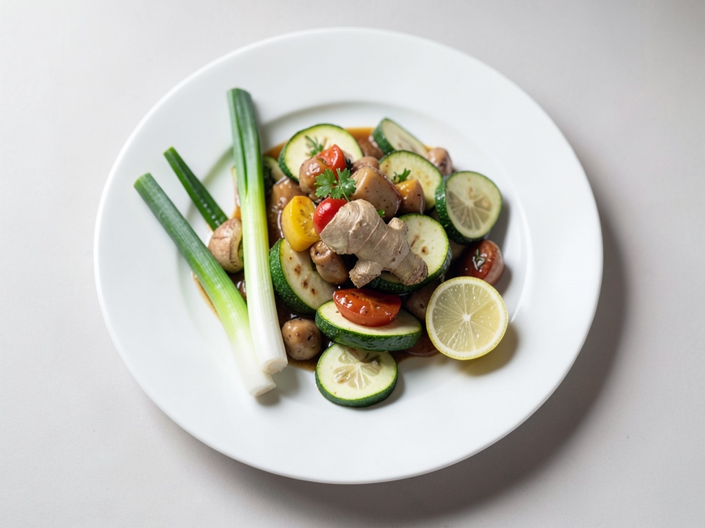 Padella di zucchine con aroma di limone