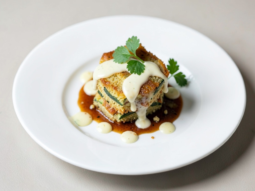 Saftiger Zucchini-Kuchen mit Limetten-Guss