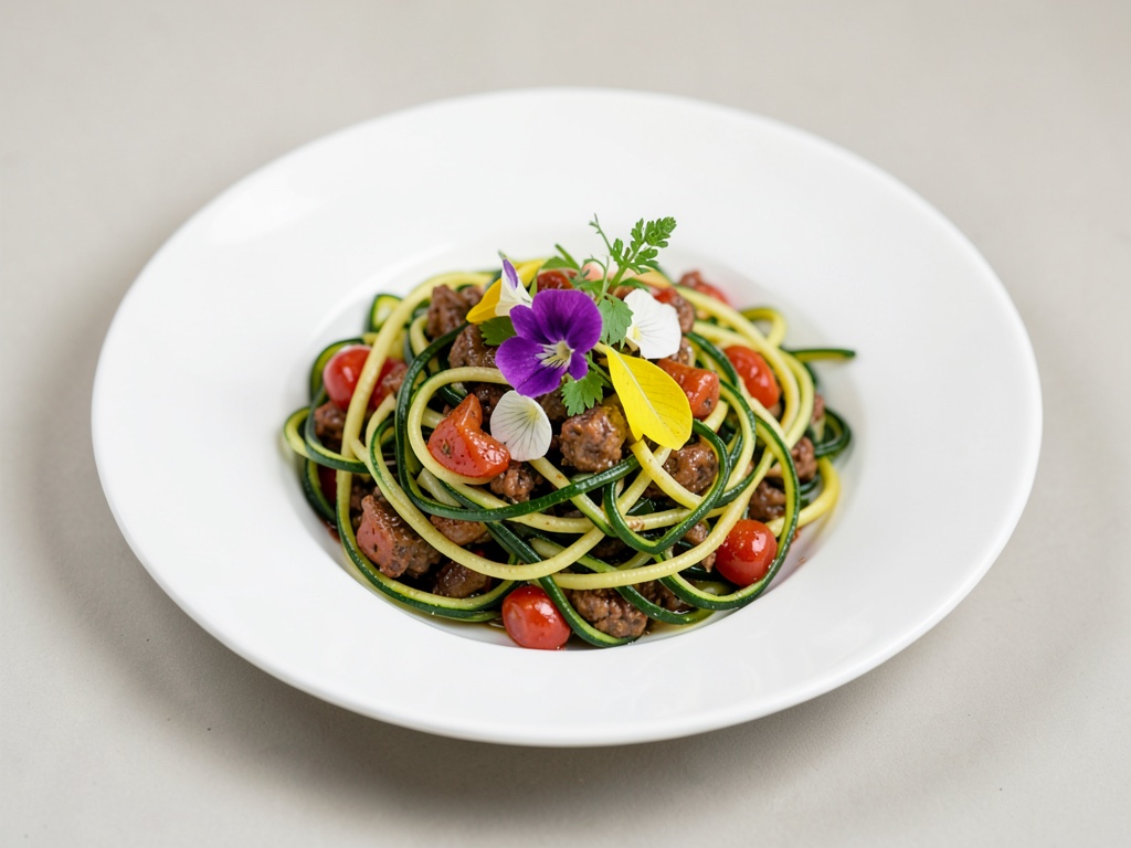 Zucchini con fiori