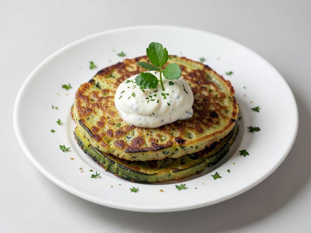 Frittelle di Zucca Croccanti con Yogurt all'Aglio