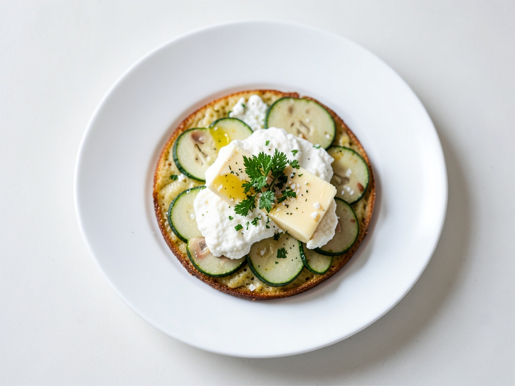 Quiche croustillante à la courgette