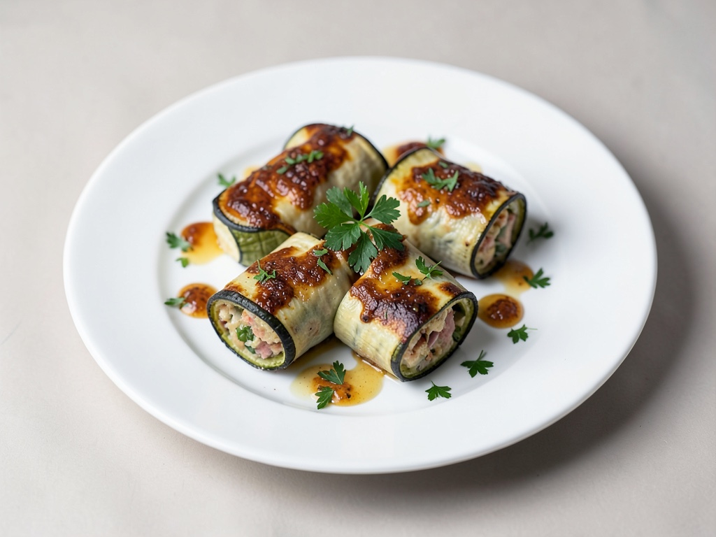 Rotoli di Zucca Ripieni