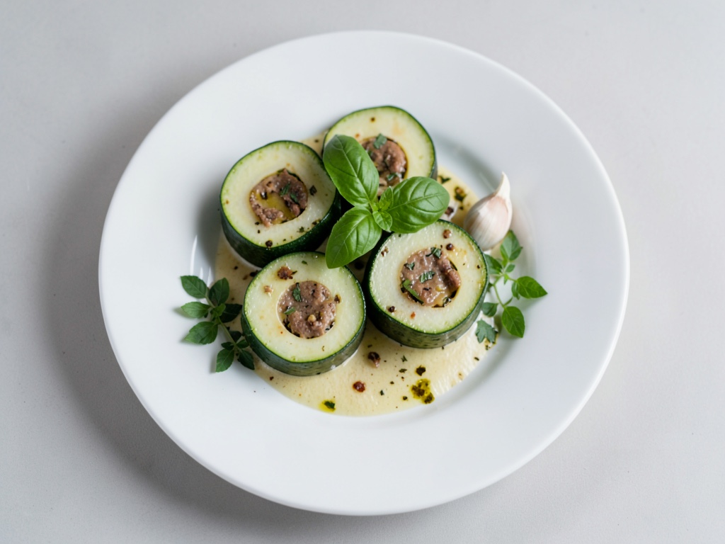 Stuffed Zucchini Rolls