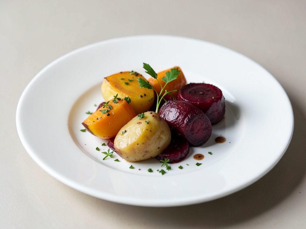Patate alla duchessa in due varianti: zucca e barbabietola
