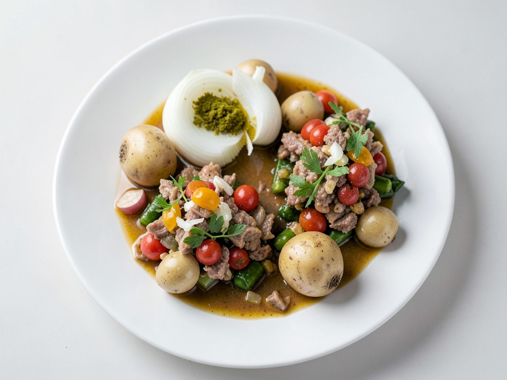 Due tipi di insalata di patate