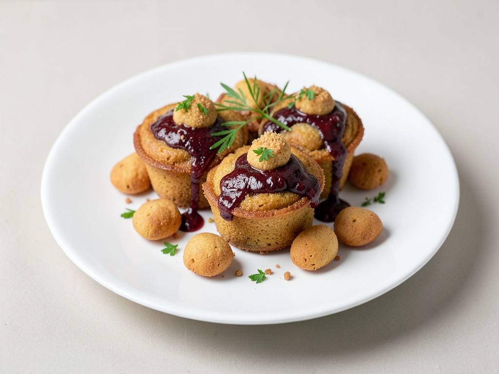 Muffin alle prugne succosi con Amaretti