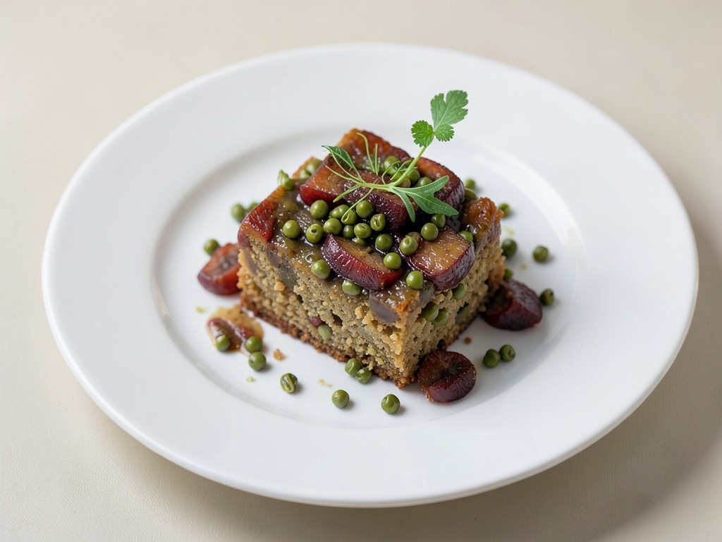 Saftiger Zwetschgenkuchen mit Grünkern