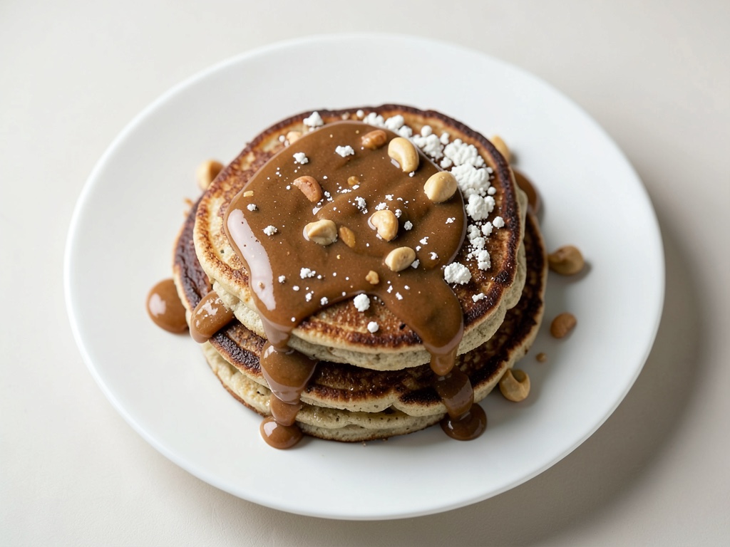 Erdnussbutter-Pfannkuchen
