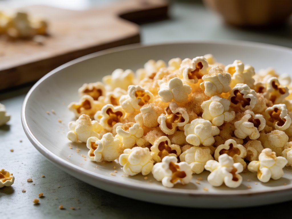 Knuspriges Süßes Popcorn