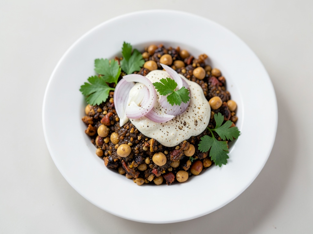 Falafel-Bowl mit Tahin