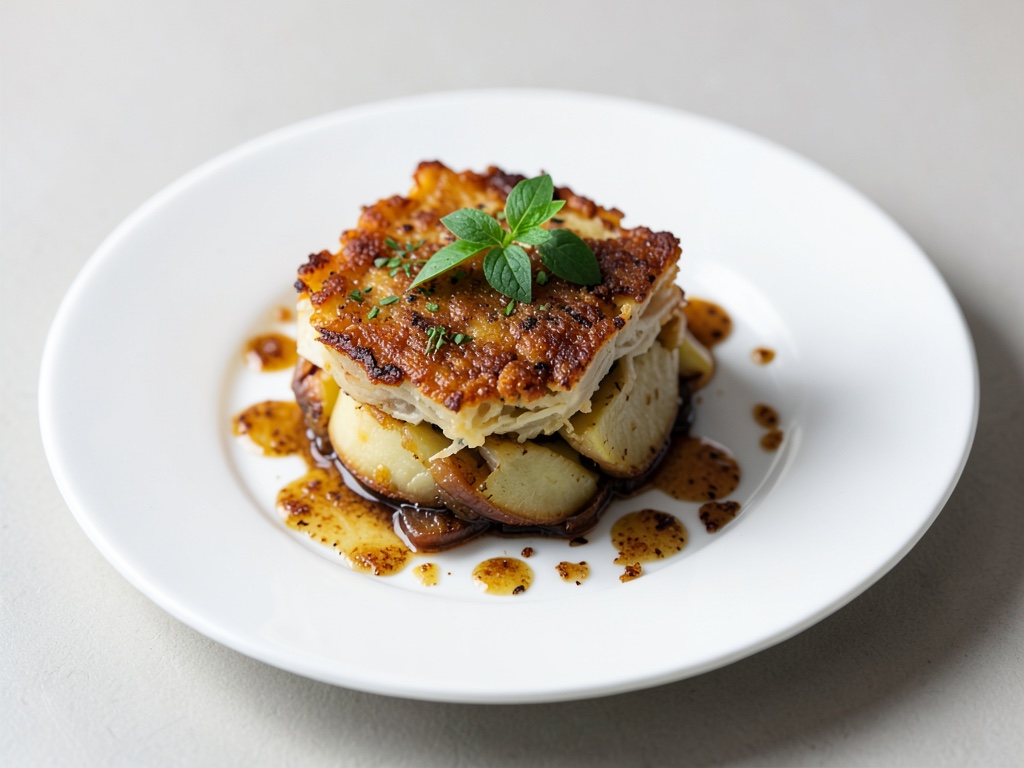 Knuspriges Gratin mit Fenchel und Kartoffeln