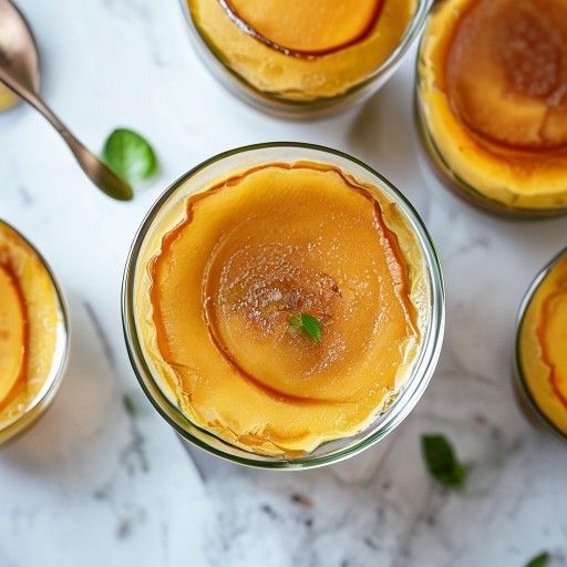 Dezenter Marzipan-Flan