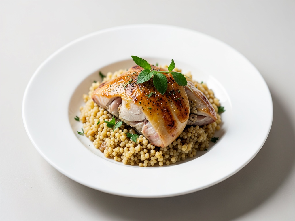 Provence-Hühner-Bowl mit Couscous