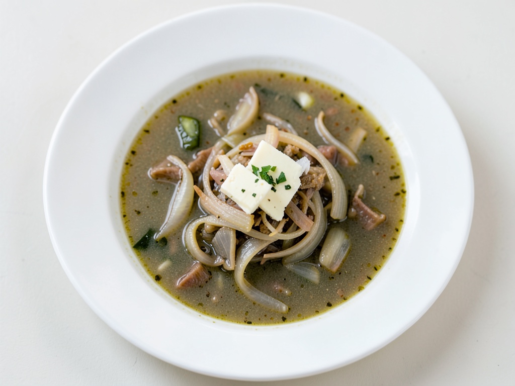 Sopa de cebolla francesa