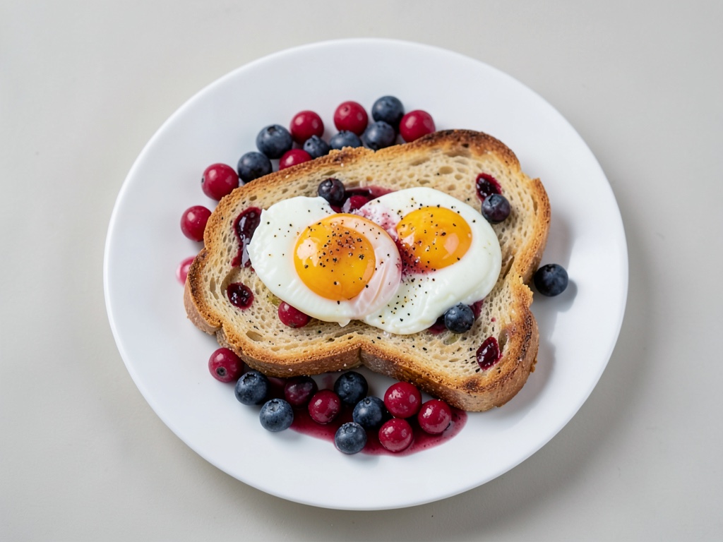 Französischer Toast mit Beeren
