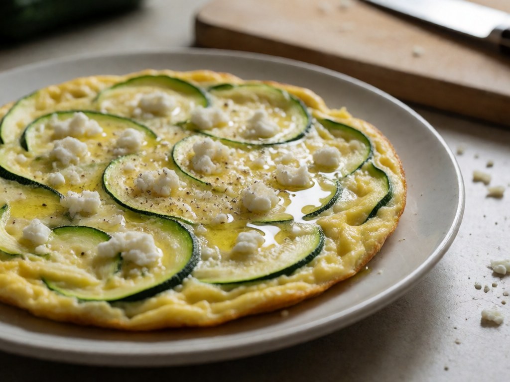 Zucchini-Pecorino Frittata