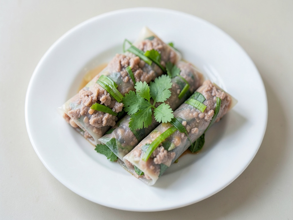 Frühlingsrollen mit Schweinefleisch