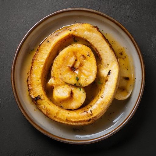 Gebratene Bananen in Honig-Zimt-Bad (Dalia Española)