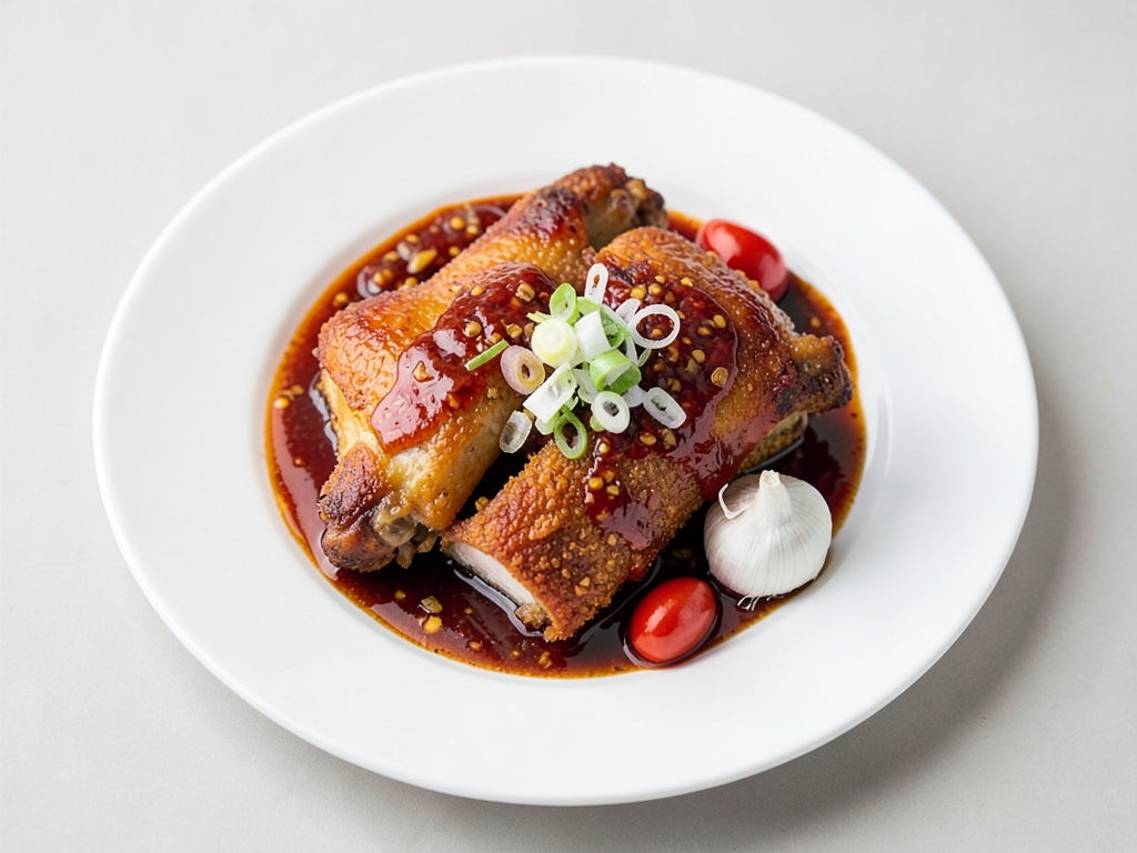 Gebratene Ente mit Hoisin-Sauce