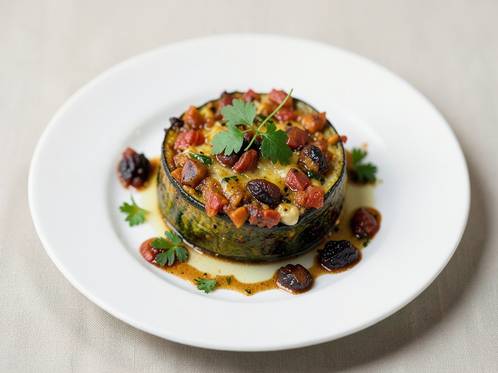 Provenzalische gefüllte Zucchini