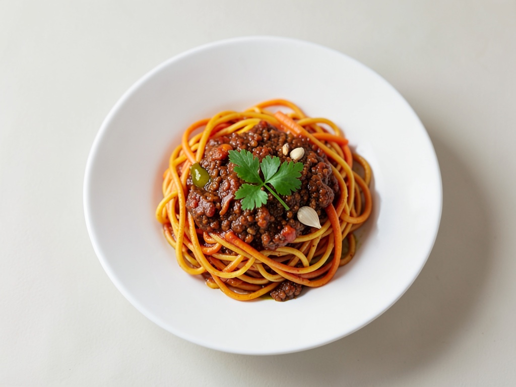 Gochujang-Karotten-Nudeln