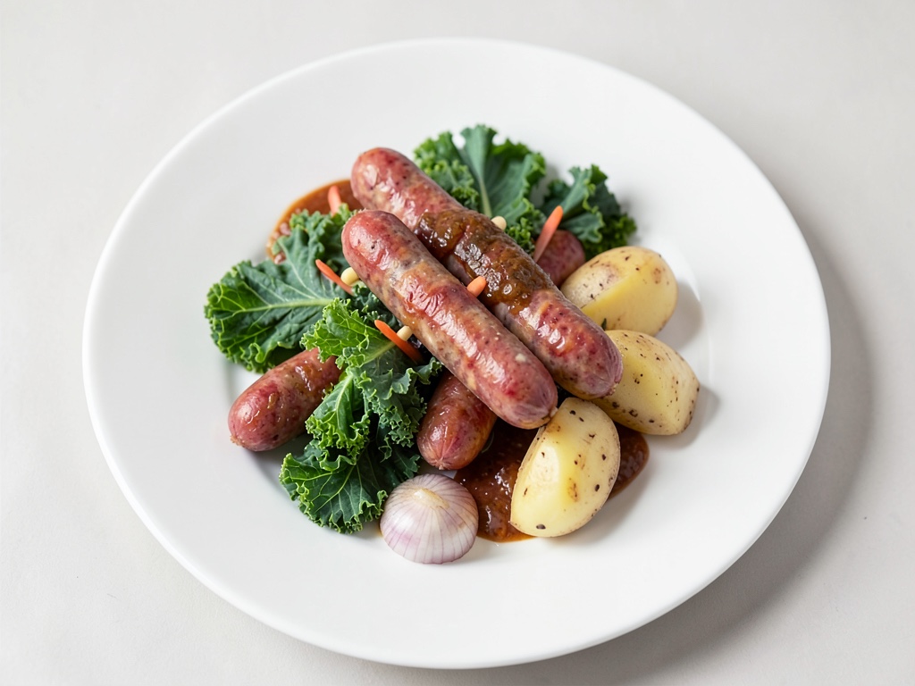 Grünkohl mit Pinkel