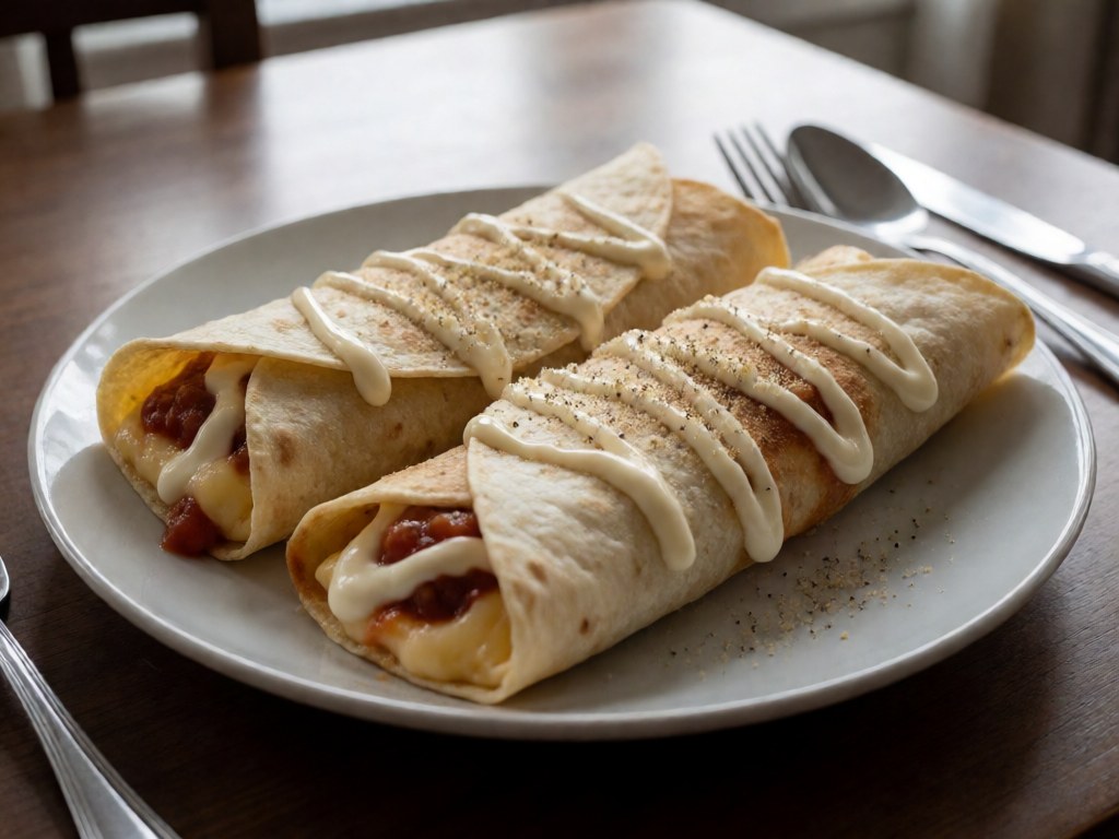 Knusprige Quesadillas aus der Heißluftfritteuse